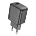 Зарядний блок живлення USB HOCO CS21A Rich 18 W чорний Зарядний блок живлення USB HOCO CS21A Rich 18 W чорний