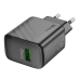 Зарядний блок живлення USB HOCO CS21A Rich 18 W чорний Зарядний блок живлення USB HOCO CS21A Rich 18 W чорний