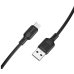 Кабель USB/micro-USB 1 м BOROFONE BX113 Lenny 2.4 A чорний