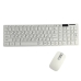 Комплект бездротовий клавіатура та миша Keyboard Dock K06 білий