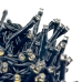 Світлодіодна гірлянда-нитка вулична чорний дріт 300 LED ліхтарики 30 м жовтий Світлодіодна гірлянда-нитка вулична чорний дріт 300 LED ліхтарики 30 м жовтий
