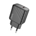 Зарядний блок живлення Type-C HOCO CS22A Value 30 W 12 V 2.5 A чорний Зарядний блок живлення Type-C HOCO CS22A Value 30 W 12 V 2.5 A чорний