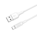 Кабель USB/Type-C 1 м HOCO X25 2 A білий Кабель USB/Type-C 1 м HOCO X25 2 A білий