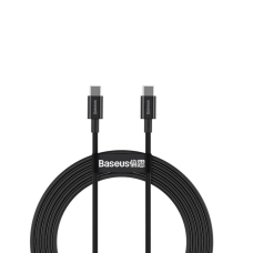 Кабель Type-C/Type-C 2 м Baseus Superior 100 Вт чорний