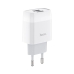 Зарядний блок живлення 2xUSB HOCO C73A Glorious 12 W 5 V 2.4 A білий