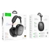 Навушники бездротові накладні HOCO W55 Plus Happiness ANC Bluetooth сірий Навушники бездротові накладні HOCO W55 Plus Happiness ANC Bluetooth сірий