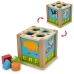 Ігровий набір сортер Куб Tree Toys MD-1853 дерево 4 фігури різнобарвний