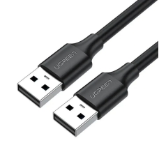 Кабель USB/USB 1.5 м Ugreen US-102 чорний