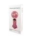 Вентилятор портативний Mini fan AND XL-880 діаметр 9 см з підставкою для телефону та дисплеєм рожевий Вентилятор портативний Mini fan AND XL-880 діаметр 9 см з підставкою для телефону та дисплеєм рожевий