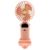 Вентилятор портативний Mini fan AND XL-880 діаметр 9 см з підставкою для телефону та дисплеєм рожевий Вентилятор портативний Mini fan AND XL-880 діаметр 9 см з підставкою для телефону та дисплеєм рожевий
