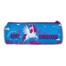 Пенал-косметичка Willy WL-7136 Unicorn 20 х 9 см блакитний