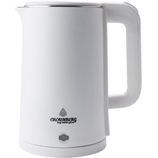 Електрочайник Crownberg CB-2845 пластик 1.8 л білий
