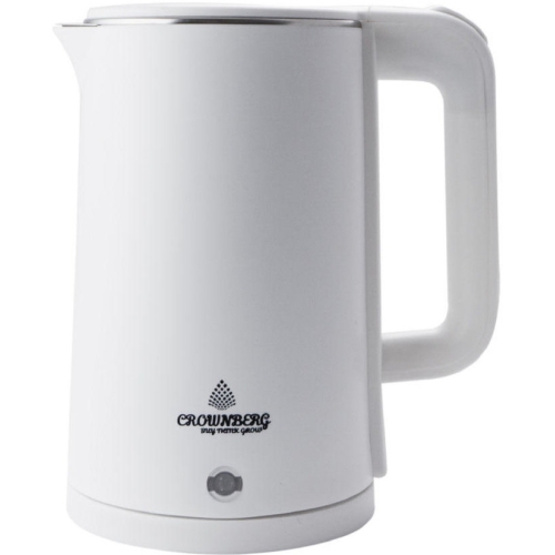 Електрочайник Crownberg CB-2845 пластик 1.8 л білий