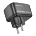 Мережевий фільтр 1 розетка BOROFONE BAC14 Wide 2хUSB/Type C 3 А чорний