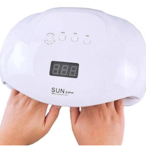 Лампа для манікюру та педикюру (лампа для сушіння гель-лаку) SUN X PLUS 72 Вт біла new