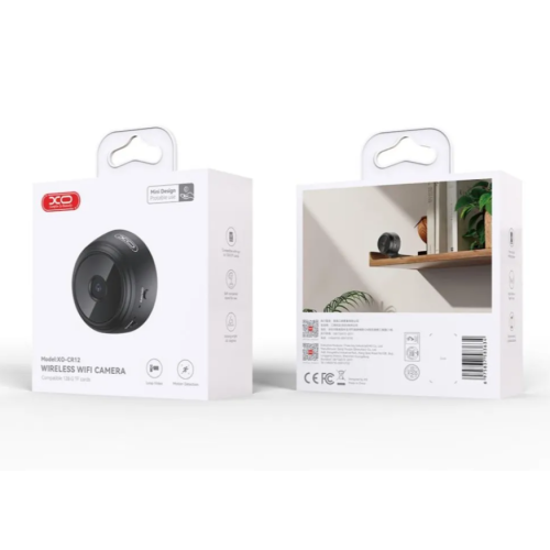 Наружна камера спостереження XO CR12 mini Wireless WiFi Camera 0.3 Megapixel (480P w/stand) new