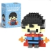 Конструктор піксельний Bricks 3026-F Супермен 150 деталей