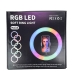 Кільцева лампа 33 см MJ33 USB LED RGB з тримачем Кільцева лампа 33 см MJ33 USB LED RGB з тримачем