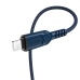 Кабель USB/Apple Lightning 1 м Hoco X59 2.4 А синій Кабель USB/Apple Lightning 1 м Hoco X59 2.4 А синій