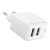 Зарядний блок живлення 2хUSB BOROFONE BAS41A Potential 12 W 5 V 2 A білий