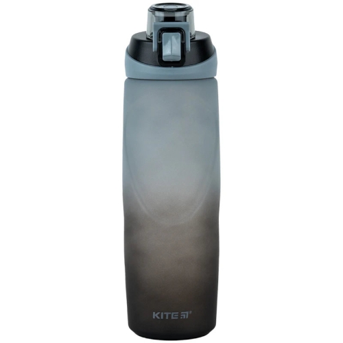 Пляшка для води Kite K24-1200-1 760 мл сірий з чорним