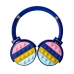 Навушники дитячі бездротові накладні POP IT Rainbow Headset 950BT FM MP3 Bluetooth синій Навушники дитячі бездротові накладні POP IT Rainbow Headset 950BT FM MP3 Bluetooth синій