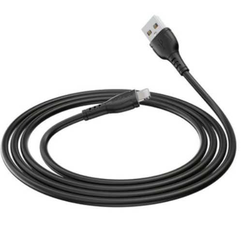 Кабель USB/Apple Lightning 1 м BOROFONE BX51 2.4 А чорний