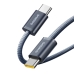 Кабель Type-C/Type-C 1 м Baseus Dynamic 4 100 Вт сірий Кабель Type-C/Type-C 1 м Baseus Dynamic 4 100 Вт сірий