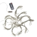 Світлодіодна гірлянда-завіса прозорий дріт 240 LED Magic Lights USB з пультом ліхтарики 2 х 2 м мульти