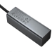 USB-хаб зовнішній 4 порти Hoco HB1B 0.2 м сріблястий USB-хаб зовнішній 4 порти Hoco HB1B 0.2 м сріблястий