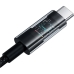 Кабель USB/Type-C 2 м Baseus Gem 100 Вт чорний