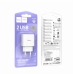 Зарядний блок живлення 2xUSB HOCO C141A Smart 5 V 2.1 A білий