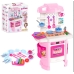Дитячий ігровий набір 29в1 Кухня Technok Toys 91710/6696 світлові та звукові ефекти зі стільницею Дитячий ігровий набір 29в1 Кухня Technok Toys 91710/6696 світлові та звукові ефекти зі стільницею