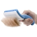 Щітка-пуходерка для вичісування шерсті для котів та собак Pet Zoom Self Cleaning 28613-43 блакитний Щітка-пуходерка для вичісування шерсті для котів та собак Pet Zoom Self Cleaning 28613-43 блакитний