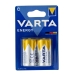 Батарейка циліндрична (бочонок) С VARTA Energy LR14 лужна