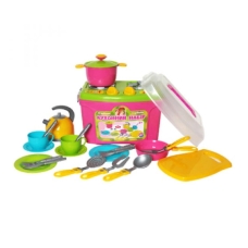 Дитячий ігровий набір 23в1 Кухня Technok Toys 2407 у валізі