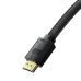 Кабель HDMI/HDMI 1 м Baseus CAKGQ-J01 чорний Кабель HDMI/HDMI 1 м Baseus CAKGQ-J01 чорний