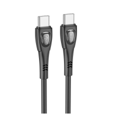 Кабель Type-C/Type-C 1 м BOROFONE BX98 Superior 60 Вт 3 А чорний