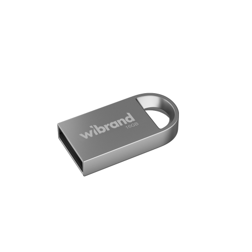 Флеш пам'ять USB 16 GВ Wibrand Lynx USB 2.0 сріблястий