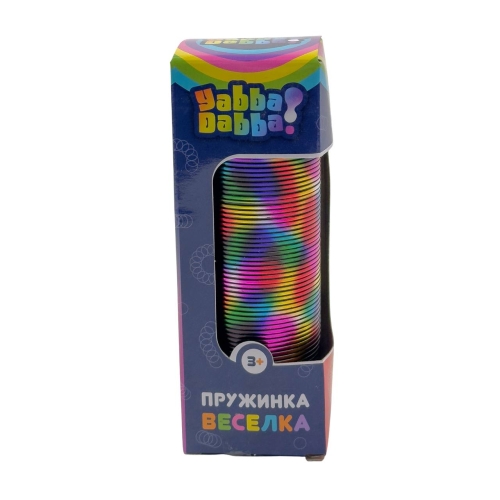 Іграшка антистрес пружинка-веселка 15 х 5 см Yabba Dabba YD2547 різнобарвний