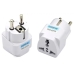 Мережевий перехідник US-EU Travel Adaptor білий