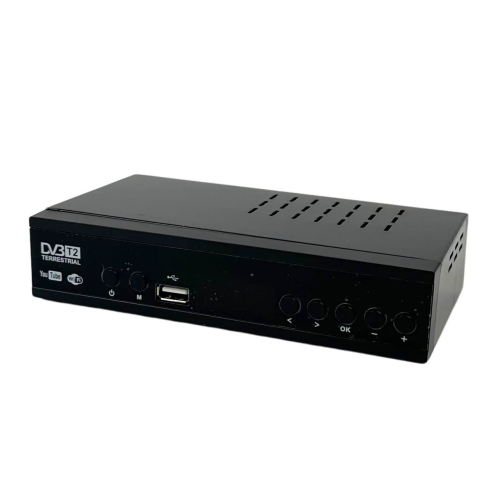 Приставка тюнер T2 DVB M8 IPTV USB HDMI RCA чорний