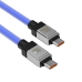 Кабель Type-C/Type-C 1 м Baseus Cool Play 100 Вт блакитний Кабель Type-C/Type-C 1 м Baseus Cool Play 100 Вт блакитний