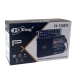 Радіоприймач Puxing PX-728BTS USB MP3 з акумулятором та сонячною батареєю чорний з червоним Радіоприймач Puxing PX-728BTS USB MP3 з акумулятором та сонячною батареєю чорний з червоним
