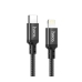 Кабель Type-C/Apple Lightning 2 м HOCO X14 20 Вт 3 А чорний Кабель Type-C/Apple Lightning 2 м HOCO X14 20 Вт 3 А чорний