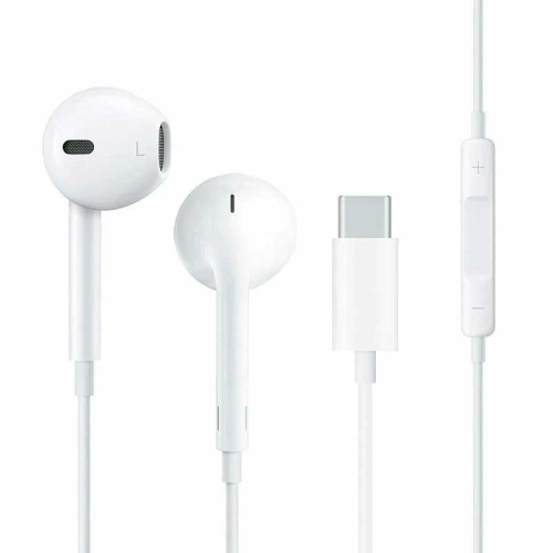 Навушники дротові вкладки WIWU EB307 Solobuds Type-C з мікрофоном білий