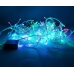 / Світлодіодна гірлянда-нитка прозорий дріт 270 LED Euro Led 22.5 м 8 режимів мульти
