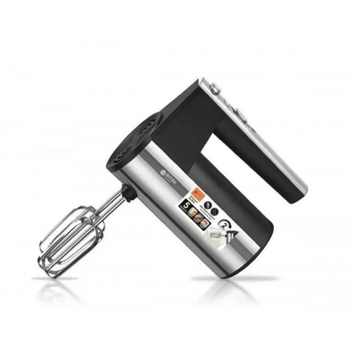 Міксер ручний BITEK BT-6629 800 Вт 5 швидкостей чорний зі сріблястим