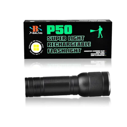 Ліхтар ручний акумуляторний Bailong BL-Z11-P50 чорний