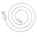 Кабель USB/Type-C 3 м BOROFONE BX14 2.4 A білий